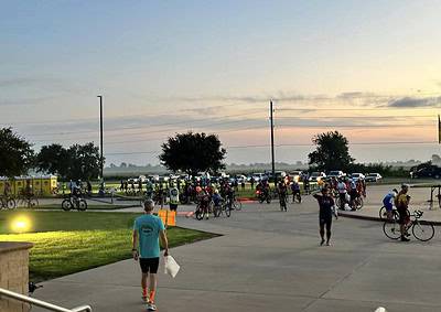 The 2024 Katy Flatland Century - Photo by Troy Ottmer